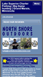 Mobile Screenshot of northshoreoutdoorsmn.com